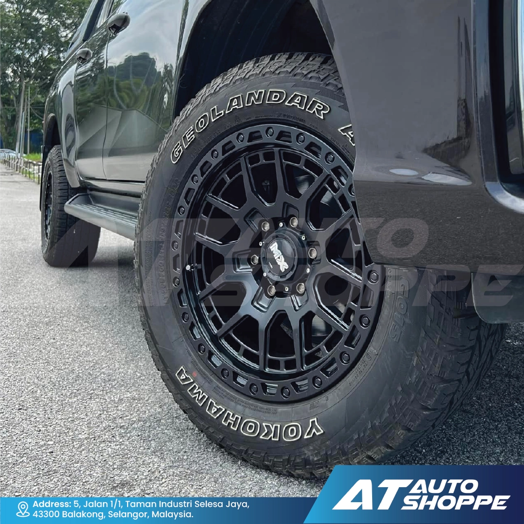 Lenso MX Gravel-Matte Black 16x8.5 ET0 6x139.7 (1 Piece)