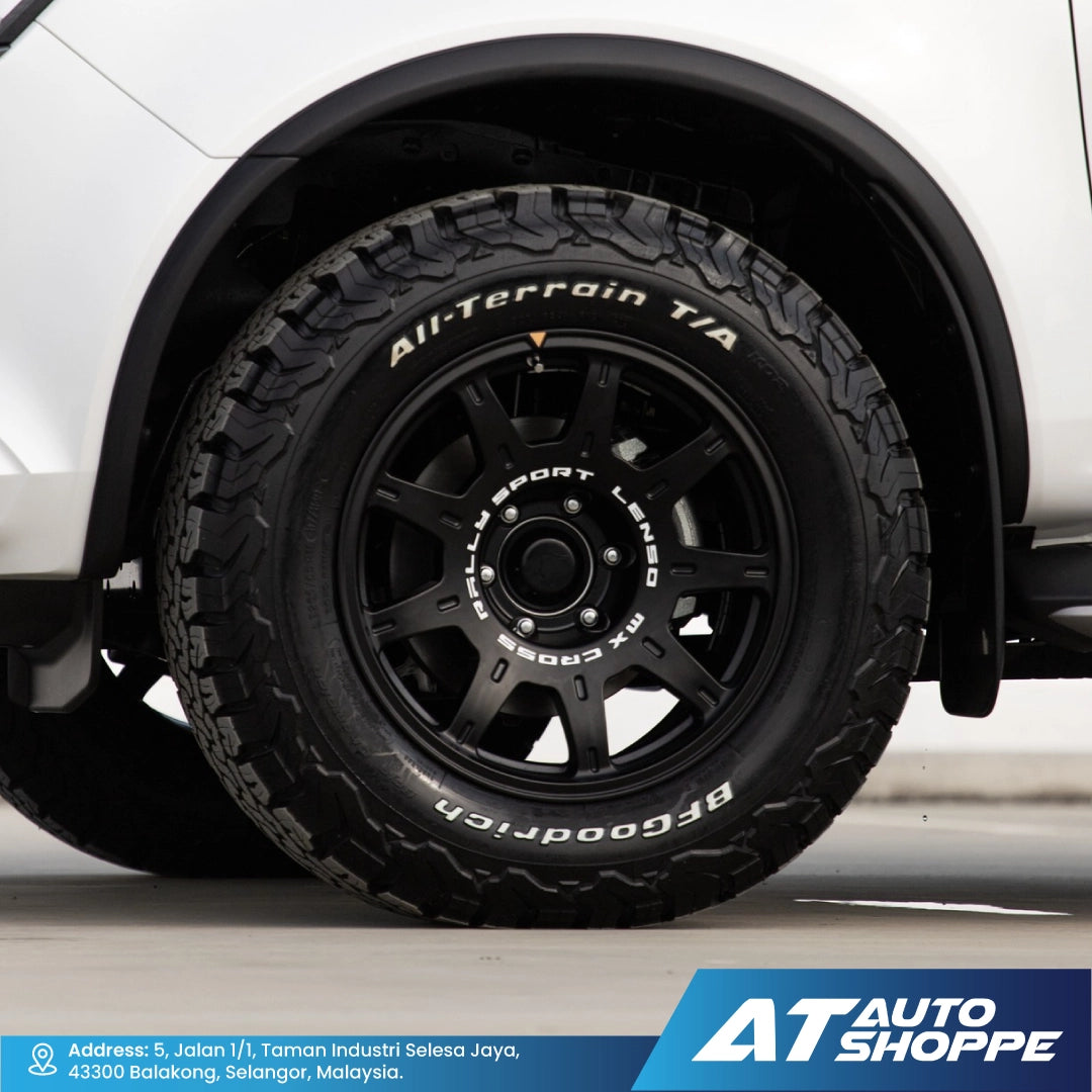 Lenso MX Halo-Matte Black 18x9 ET0 6x114.3 (1 Piece)