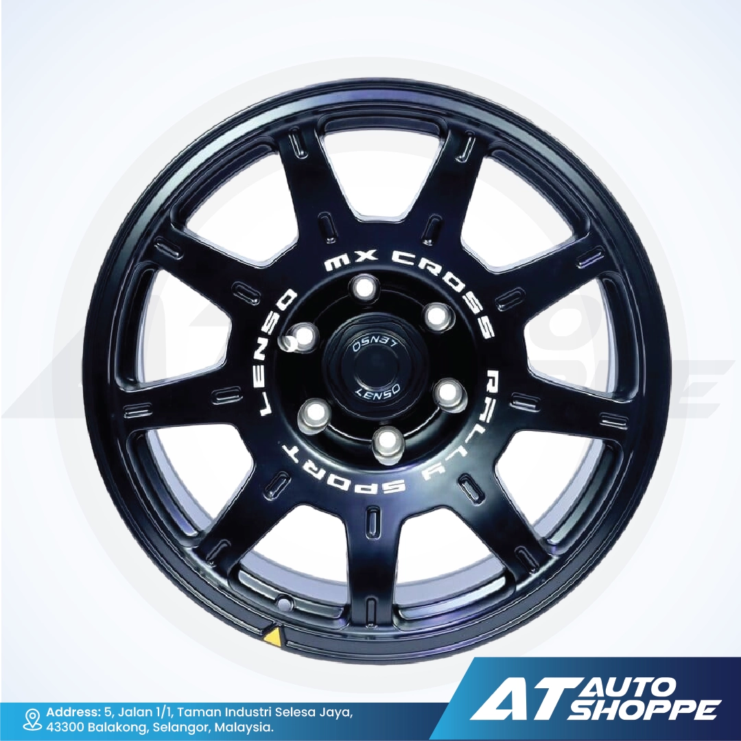 Lenso MX Halo-Matte Black 18x9 ET0 6x139.7 (1 Piece)