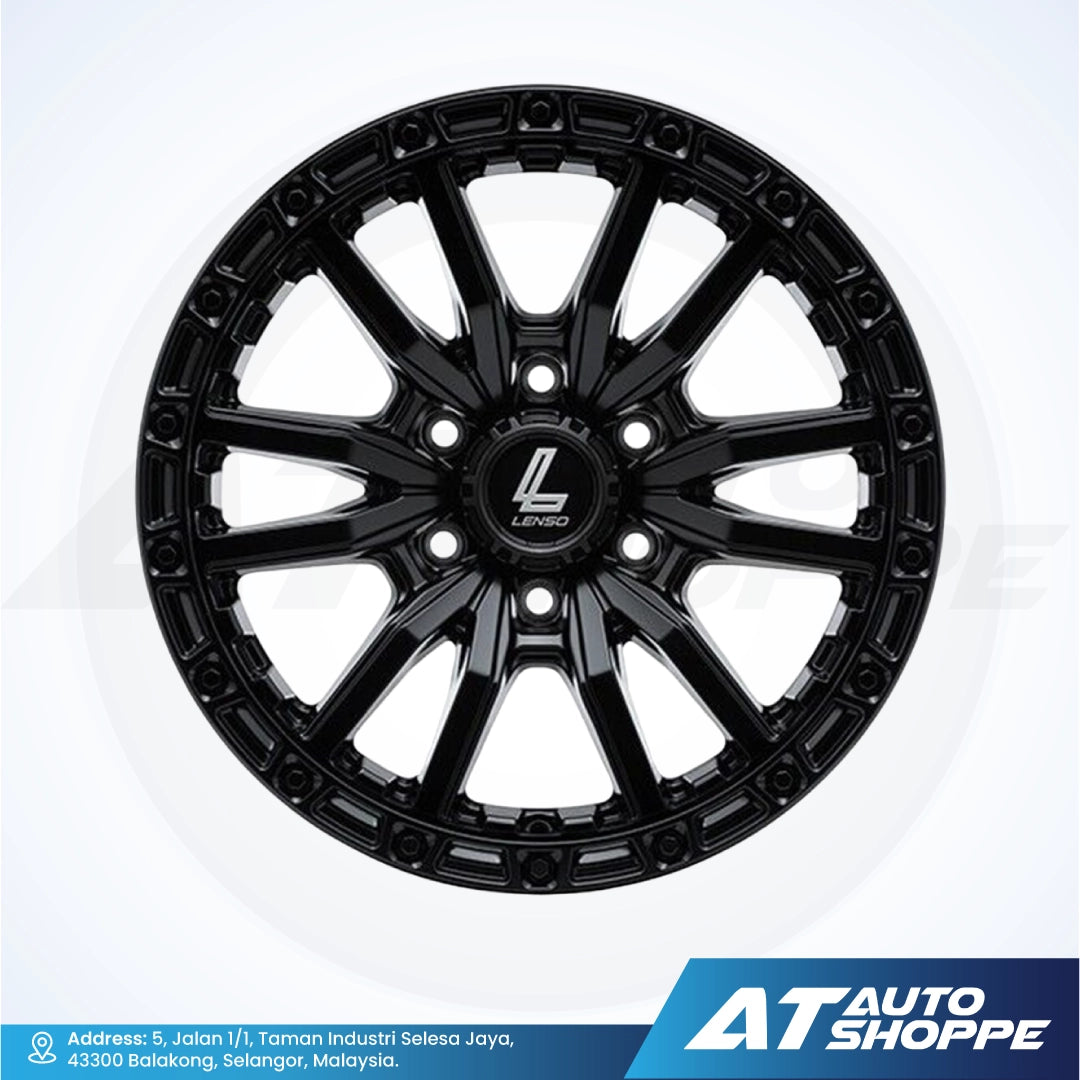 Lenso MX Valor-Matte Black 18x9 ET0 6x139.7 (1 Piece)