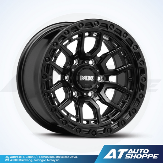 Lenso MX Amuro-Matte Black 18x9 ET20 6x139.7 (1 Piece)