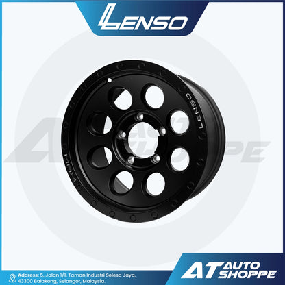 Lenso Max-1-Matte Black 16x8 ET-10 5x139.7 (1 Piece)