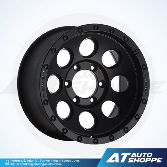 Lenso Max 01-Matte Black 18x9 ET10 6x139.7 (1 Piece)