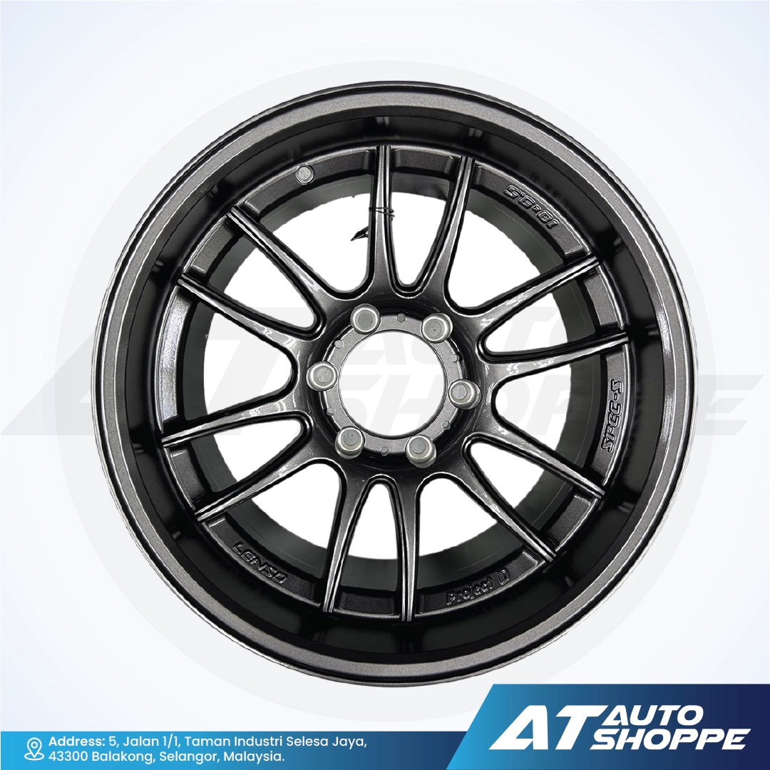 Lenso Project-D Spec-S-Hyper Dark 18x9.5 ET0 6x139.7 (1 Piece)