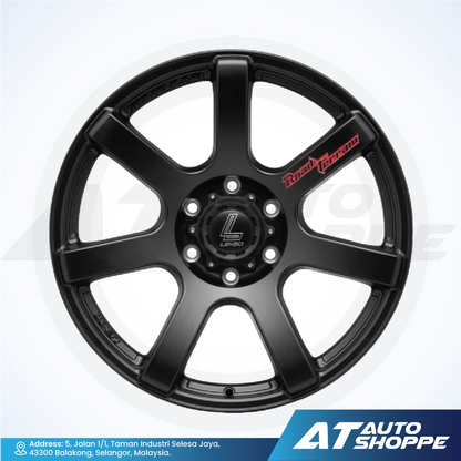 Lenso RT-7-Matte Black 18x9 ET20 6x139.7 (1 Piece)