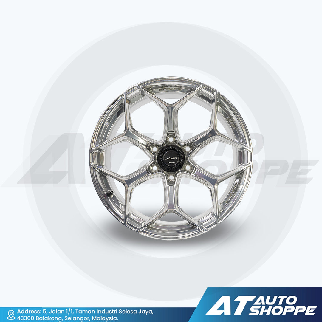 Lenso Vamos 6 Polish (Center Polish) 20x9.0 ET+15 PCD 6x139.7 (1 Piece)