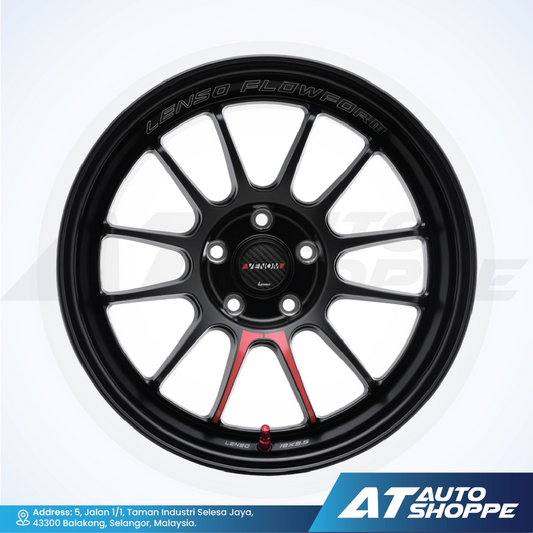 Lenso Venom 5-Satin Black 18x9 ET0 6x139.7 (1 Piece)