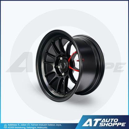 Lenso Venom 5-Satin Black 18x9 ET0 6x139.7 (1 Piece)