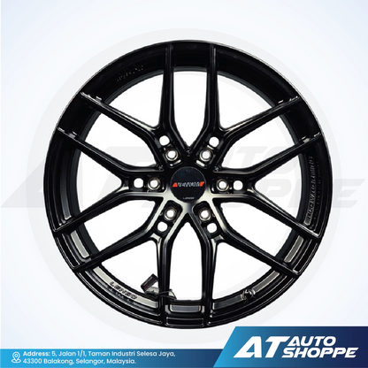 Lenso Venom VT3-Matte Black 18x9 ET15 6x139.7 (1 Piece)