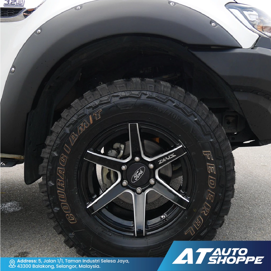 Lenso Zeus 01-Matte Black 18x10.5 ET15 6x139.7 (1 Piece)