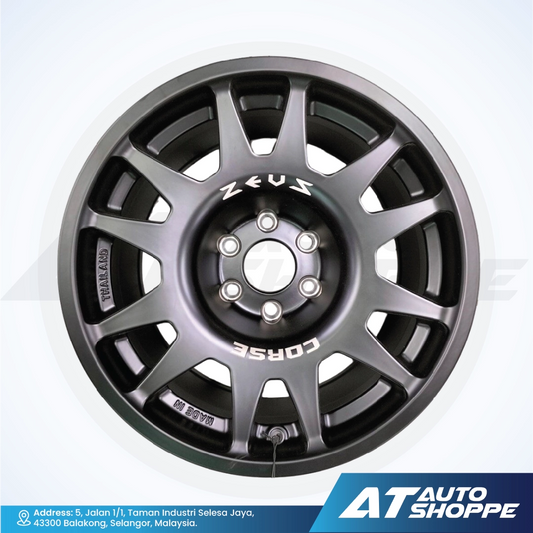 Lenso Zeus Corse-Satin Black 16x8.5 ET0 6x139.7 (1 Piece)