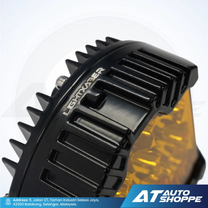 Lightxaber BJ50 Yellow LED Spotlight 5" 3000K (1 Piece)