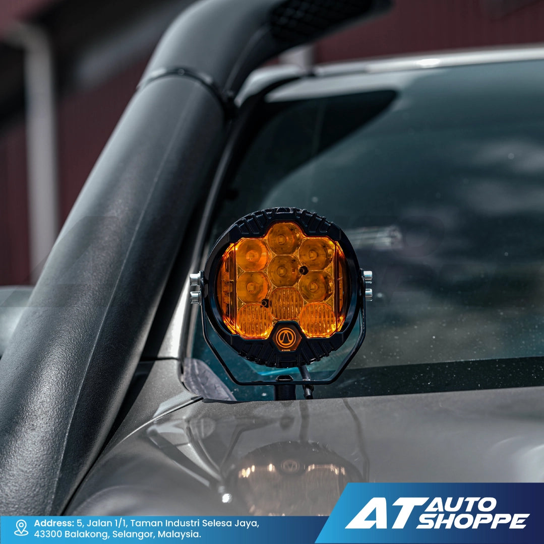 Lightxaber BJ50 Yellow LED Spotlight 5" 3000K (1 Piece)