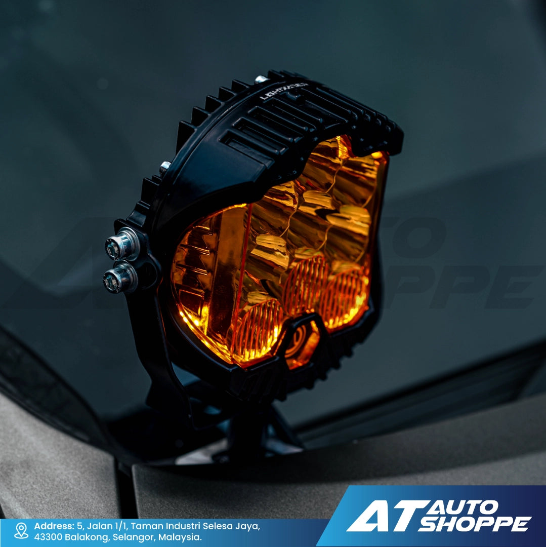 Lightxaber BJ50 Yellow LED Spotlight 5" 3000K (1 Piece)