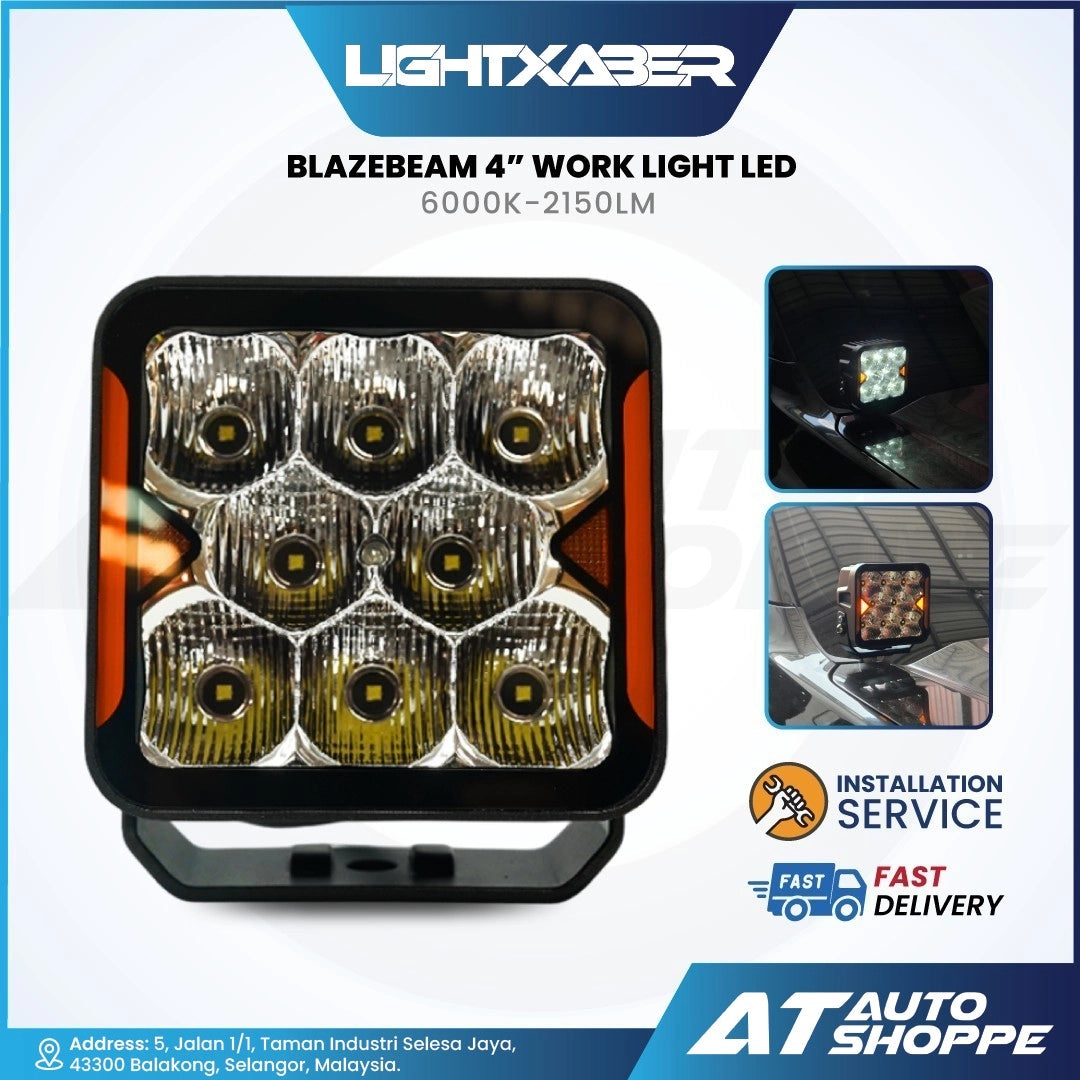 Lightxaber Blazebeam 4" Work Light LED (1 Piece)