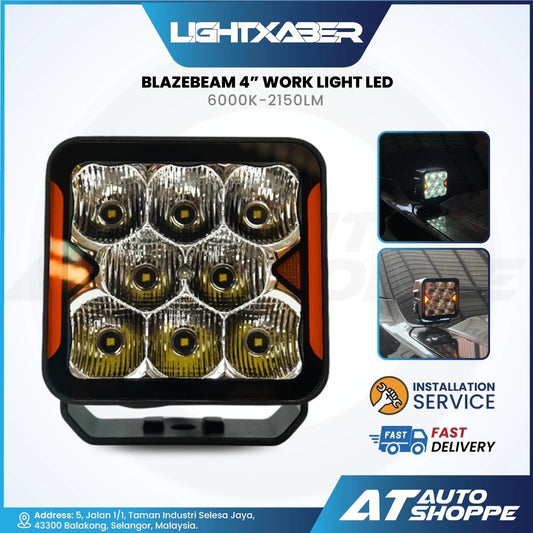 Lightxaber Blazebeam 4" Work Light LED (1 Piece)