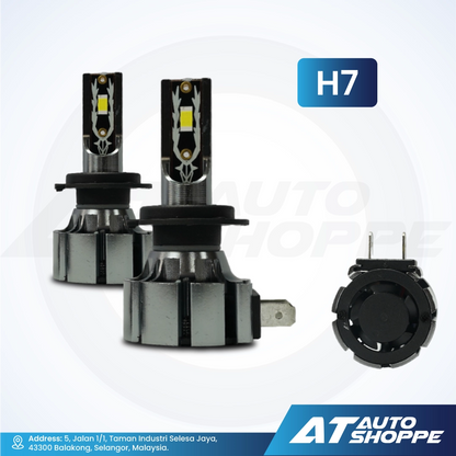Lightxaber Falcon Eyes LED Headlight Bulb 6000K H1 H3 H4 H7 H8 H11 H16 HB3 HB4 (1 Pair)