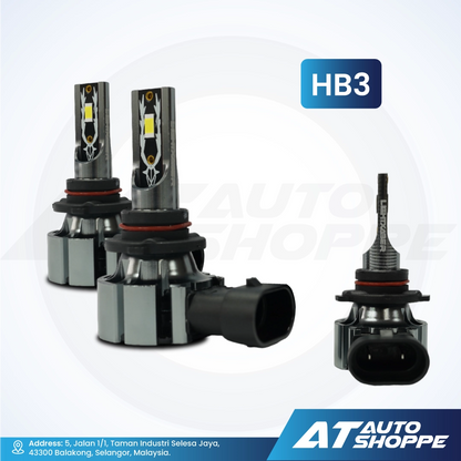 Lightxaber Falcon Eyes LED Headlight Bulb 6000K H1 H3 H4 H7 H8 H11 H16 HB3 HB4 (1 Pair)