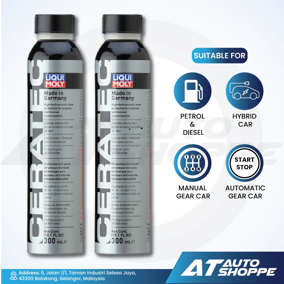 Liqui Moly Ceratec Engine Oil Additive Anti-Wear Protection (300ml)