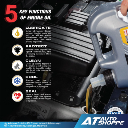 Liqui Moly Leichtlauf High Tec 5W40 Fully Synthetic Engine Oil (4L)