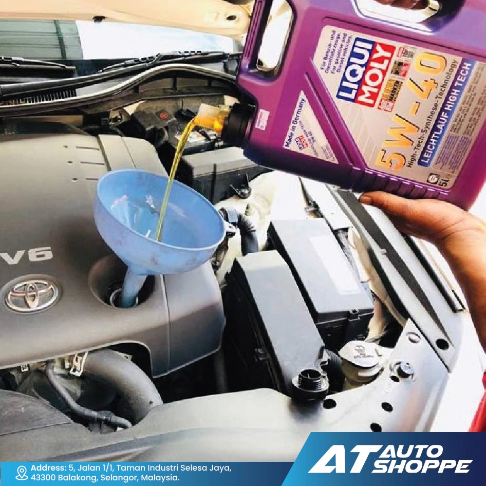 Liqui Moly Leichtlauf High Tec 5W40 Fully Synthetic Engine Oil (4L)