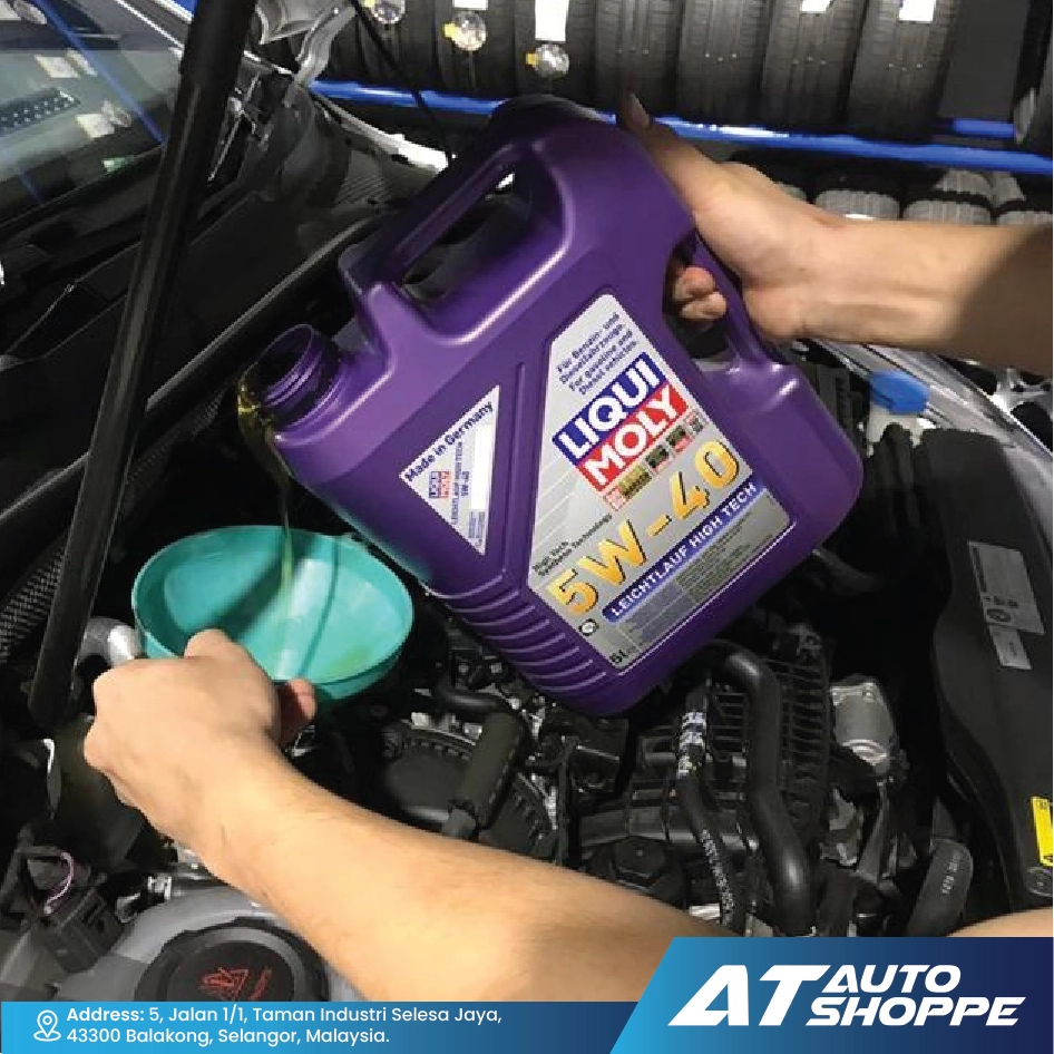 Liqui Moly Leichtlauf High Tec 5W40 Fully Synthetic Engine Oil (4L)