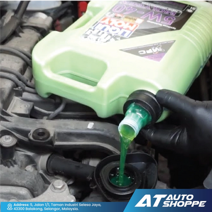 Liqui Moly Molygen 5W40 Fully Synthetic Motor Oil (4L)