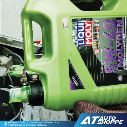 Liqui Moly Molygen 5W40 Fully Synthetic Motor Oil (4L)