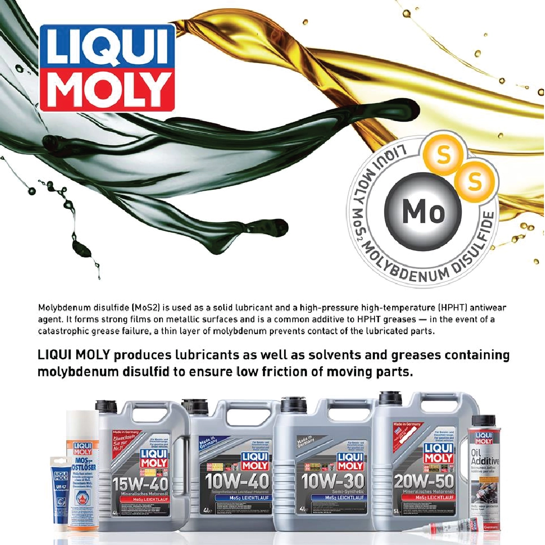 Liqui Moly MOS2 Leichtlauf 10W40 Full Synthetic Motor Oil (5L)