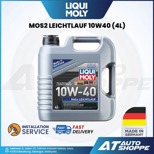 Liqui Moly MoS2 Leichtlauf 10W40 (4L) Engine Oil
