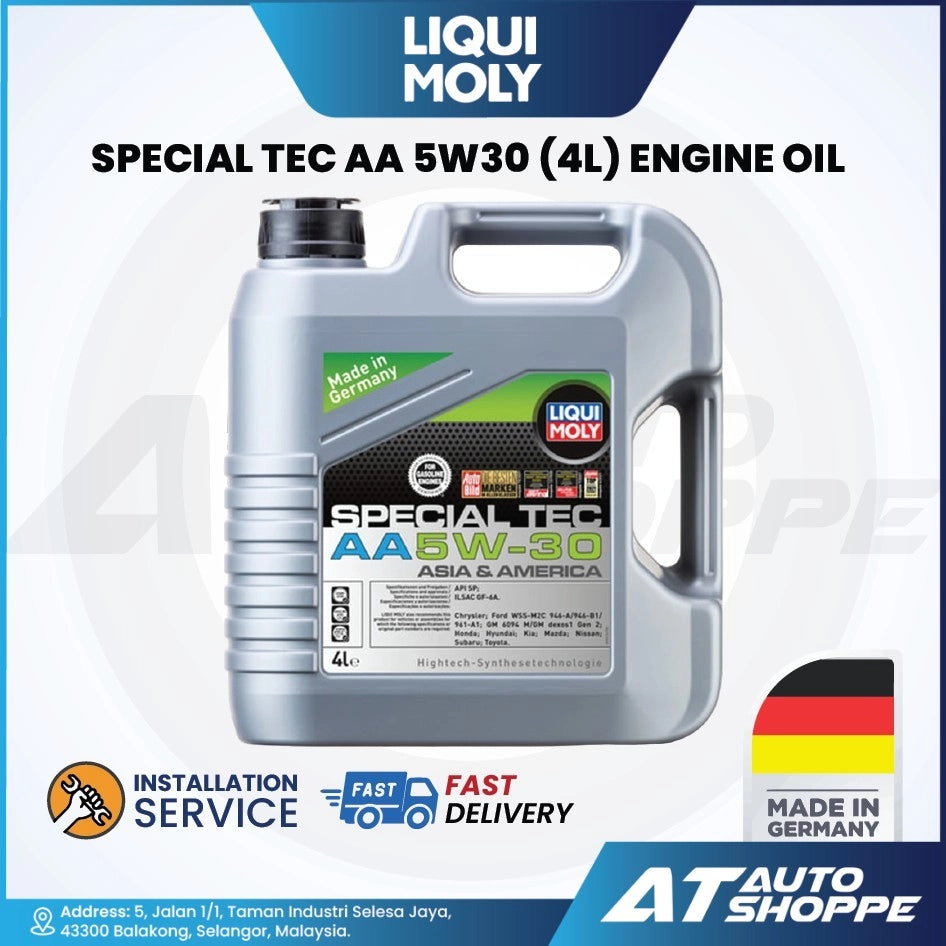 Liqui Moly Special Tec AA 5W30 Fully Synthetic Engine Oil (4L)
