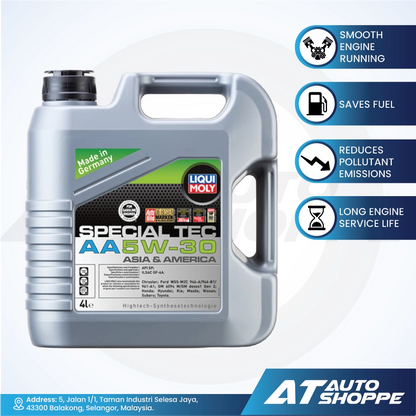 Liqui Moly Special Tec AA 5W30 Fully Synthetic Engine Oil (4L)