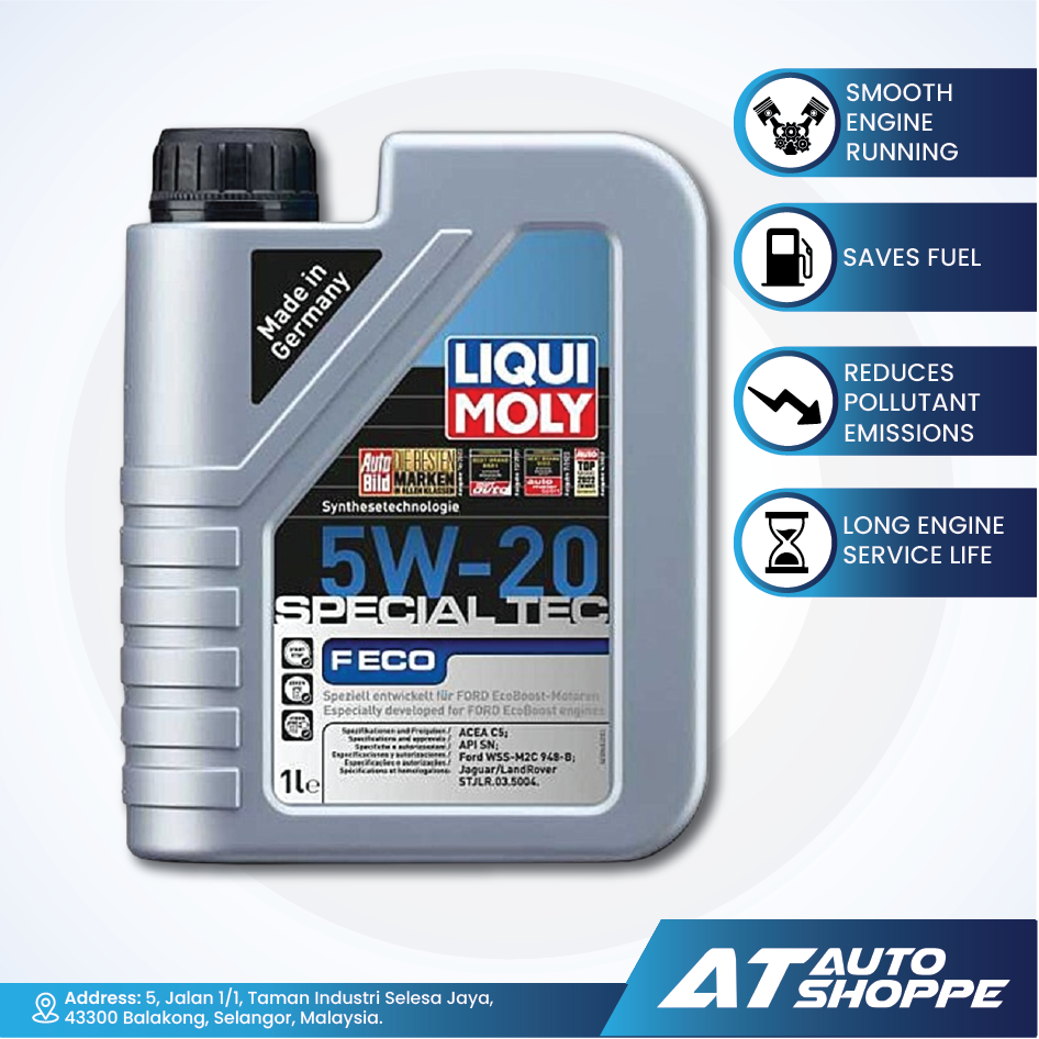 Liqui Moly Special Tec F ECO 5W20 Full Synthetic Oil (1L)