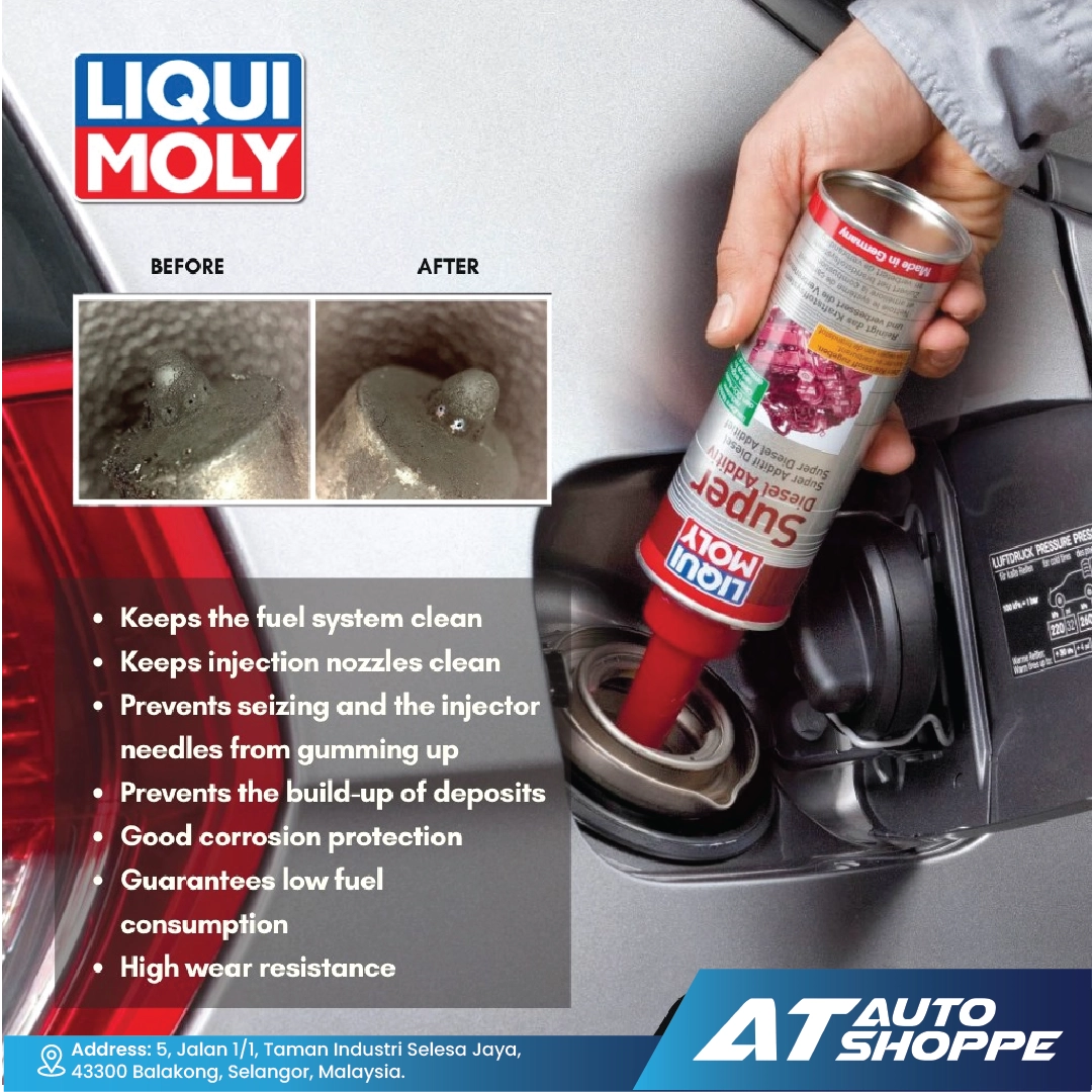 Liqui Moly Super Diesel Additive Fuel System Cleaner (250ml)