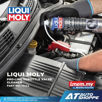 Liqui Moly Pro Line Throttle Valve Cleaner Spray Quick-Acting (400ml)
