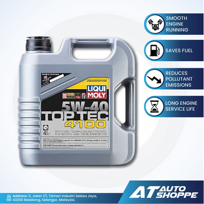 (Clearance) Liqui Moly Top Tec 4100 5W40 (4L)