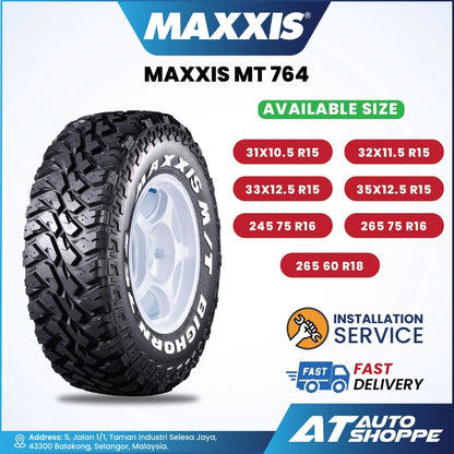 Maxxis Bighorn MT-764 Mud Terrain Tyre (1 Tire)