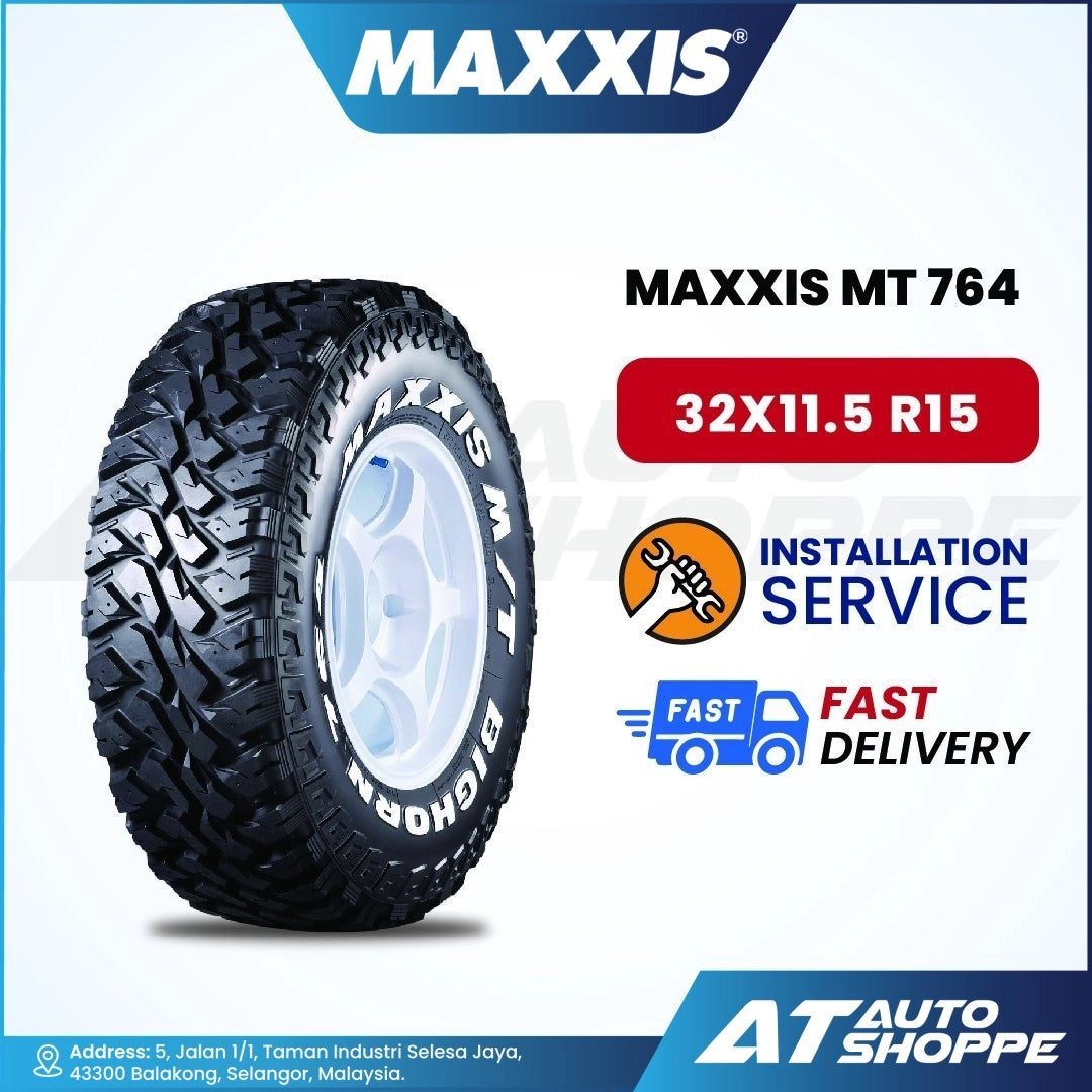 Maxxis Bighorn MT-764 Mud Terrain Tyre (1 Tire)