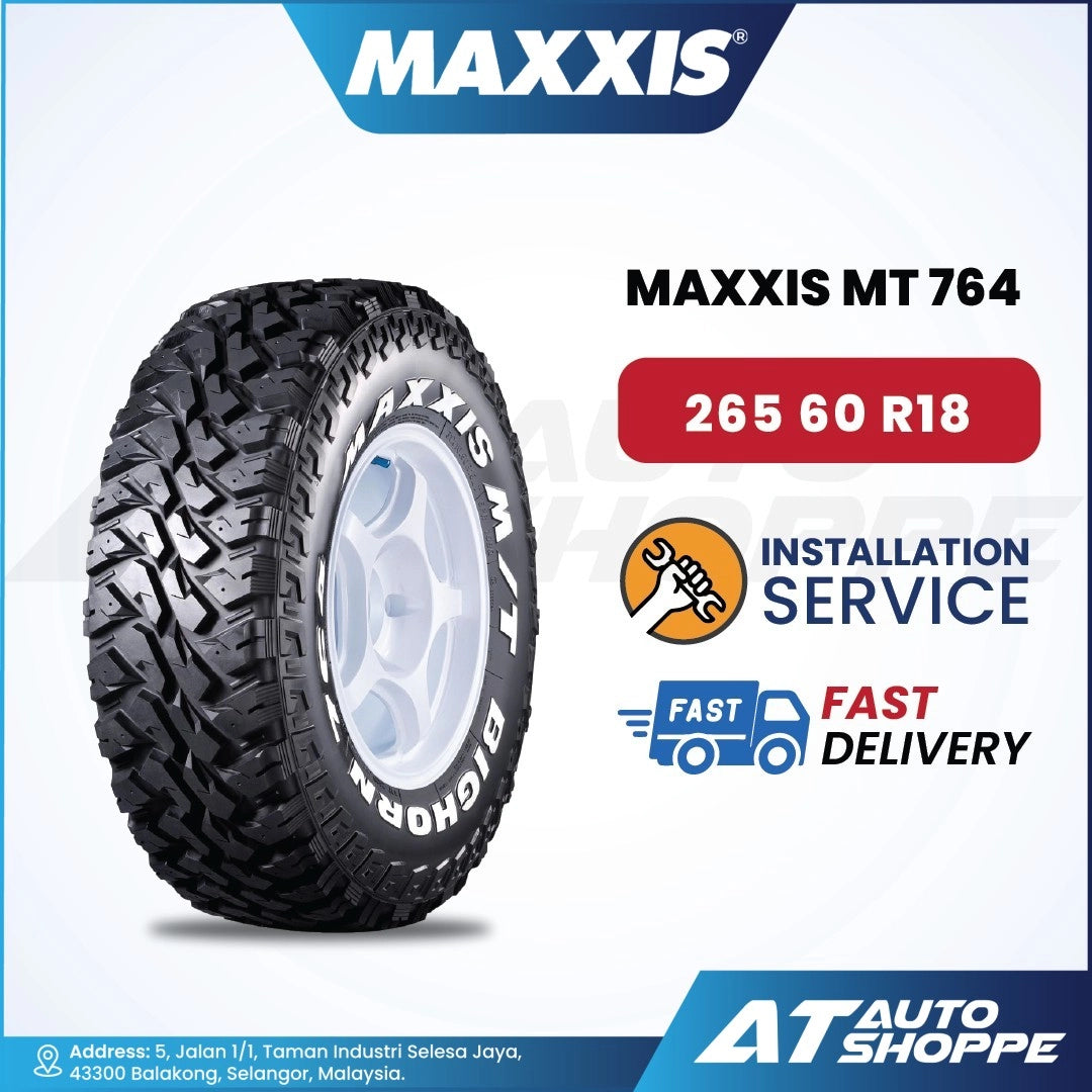 Maxxis Bighorn MT-764 Mud Terrain Tyre (1 Tire)