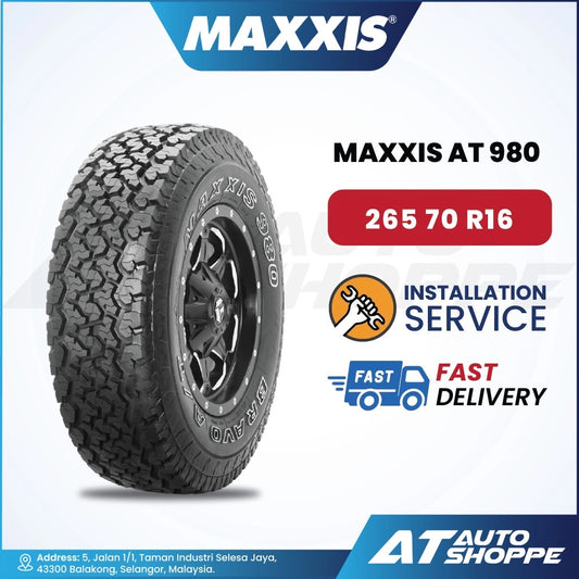 Maxxis Bravo AT-980 All Terrain Tyre (1 Tire)
