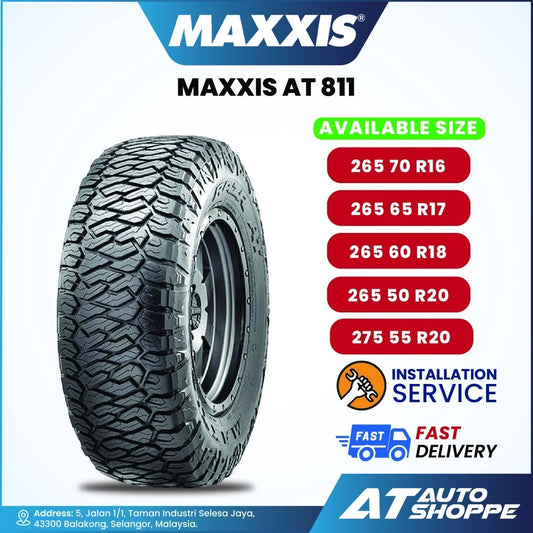 Maxxis RAZR AT-811 All Terrain Tyre (1 Tire)