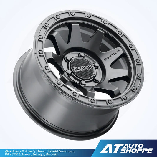 Method MR317-Matte Black 18x9 ET18 6x139.7 (1 Piece)