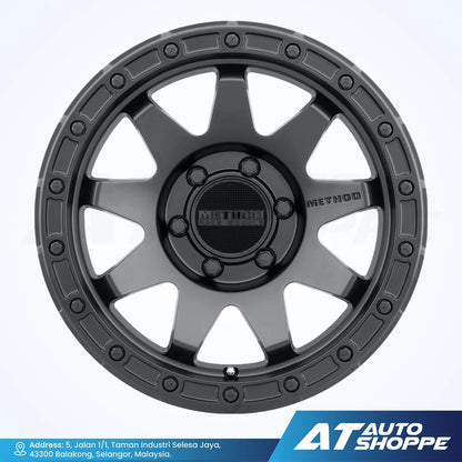 Method MR317-Matte Black 18x9 ET18 6x139.7 (1 Piece)