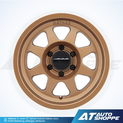 Method MR701-Bronze  17x9 ET-12 6x139.7 (1 Piece)