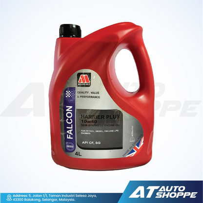 (Clearance) Millers Oils Falcon Harrier Plus 10W40 (4L)