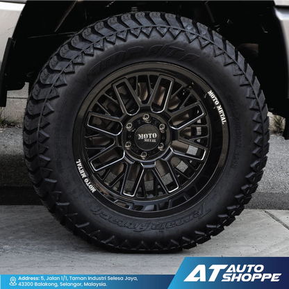Moto Metal MO802-Gloss Black Milled 20x10 ET-18 6x139.7 (1 Piece)