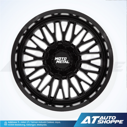 Moto Metal MO809-Gloss Black Machined 20x10 ET-18 6x139.7 (1 piece)