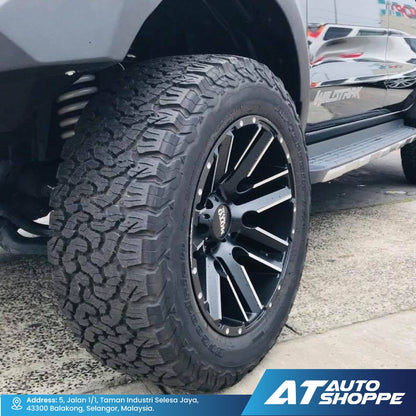 Moto Metal MO978-Satin Black Razor 20x10 ET-24 6x139.7 (1 piece)