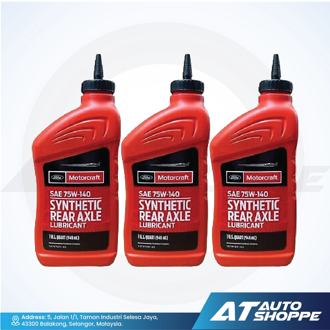 Motorcraft SAE 75W-140 (1L) Synthetic Rear Axle Lubricant