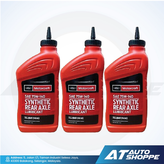 Motorcraft SAE 75W-140 (1L) Synthetic Rear Axle Lubricant